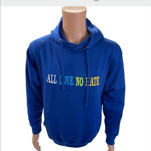All love no hate Sweat hoodie